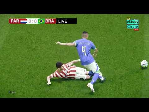 ?Paraguay vs Brasil EN VIVO | Eliminatorias Sudamericanas 2024 | Partido En Vivo Ahora eFootball PES