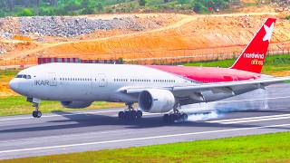 20 MINS LANDINGS & TAKEOFFS at Phuket HKT | 4K | Close Up Plane Spotting at Phuket HKT Airport! TH