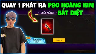NTN đứng hình khi quay " 1 Phát Free " ra luôn P90 Hoàng Kim Bất Diệt  , người may mắn nhất FF ?