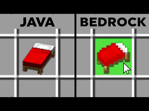 117 Cosas de Minecraft | Java VS Bedrock