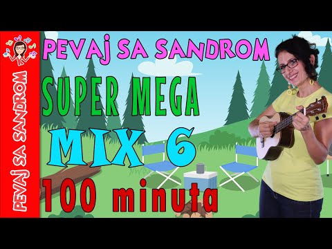 💖 Super MEGA MIX 6 💖 Pevaj Sa Sandrom | Dečije pesme | Dečije priče