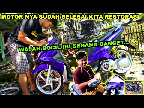 MODIF MOTOR BOCIL CUMA 1 HARI AUTO SELESAI | NEW KONSEP!!!
