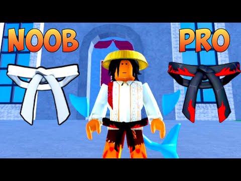 Becoming a Dragon Dojo Black Belter in Blox Fruits |Roblox