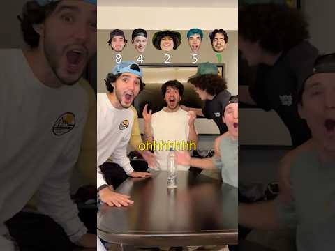 5 youtubers vs 1 botella.