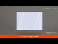 LoooXcm-Line ronde spiegel met RGB-W ledverlichting Ø80cm