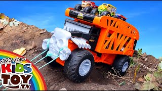 Monsters and Cars Adventure! 🚗 Fun Story for Kids 🍂