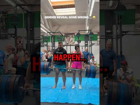This Gym Gender Reveal Went Hilariously Wrong!