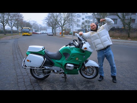 Ich kaufe das günstigste Polizei Motorrad für 2500km Wintertour