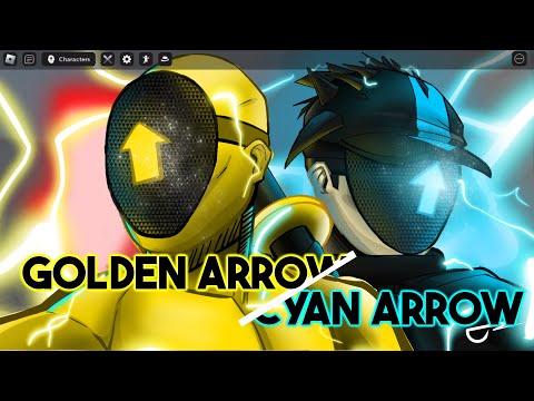 Cyan Arrow's origin (GOLDEN ARROW vs RED ARROW - THE FINAL FIGHT) Roblox Strongest Battlegrounds