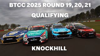 2025 BTCC | Rounds 19, 20 & 21 | Qualifying | Knockhill | ITV Sport