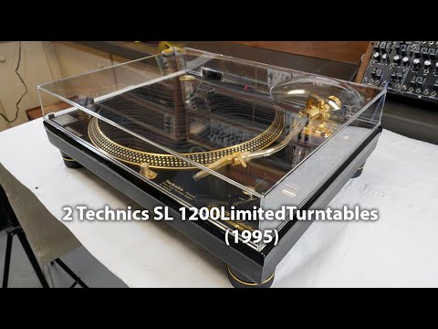 Technics SL1200Limited Edition Turntables