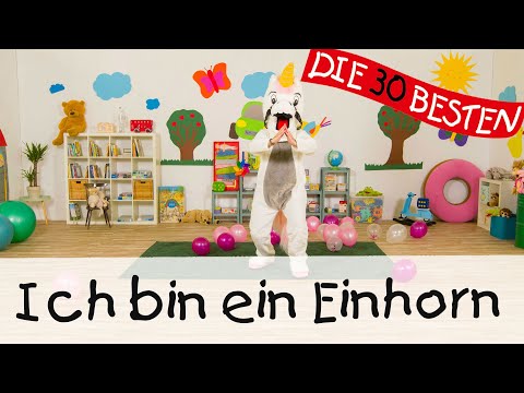 🇩🇪 Ich bin ein Einhorn - Singen, Tanzen und Bewegen || Kinderlieder 🦄