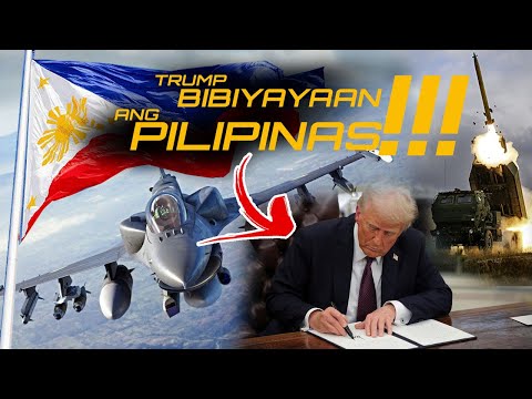 PILIPINAS BIBIYAYAAN NI TRUMP NG MGA MILITARY EQUIPMENTS
