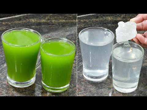 २ प्रकारचे झटपट तयार होणारे सरबत | Refreshing Drinks | Maharashtrian Recipes