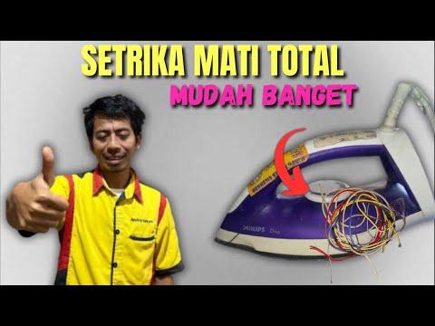 SETRIKA PHILIPS MATI TOTAL...MUDAH BANGET❗❗