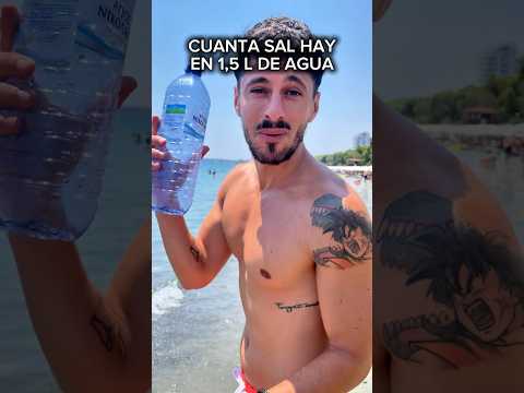 ¿Cuanta SAL Hay En 1,5L de AGUA?😱🌊 #shorts #experimento #humor