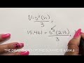 Density and Volume Calculations