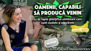 Oamenii, capabili să producă venin*25 de fapte științifice uimitoare care sunt ciudate și adevarat