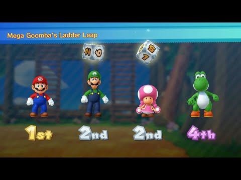 Mario Party 10 - Mario vs Luigi vs Toadette vs Yoshi - Airship Central