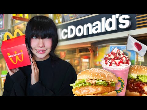 Trying Weird Japanese Mcdonalds Menu Items!
