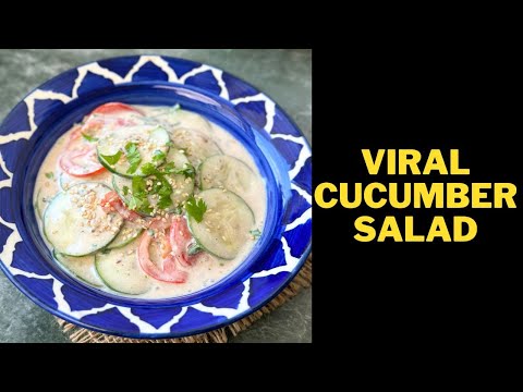 Viral Cucumber Jar Salad | Flavours Of Food