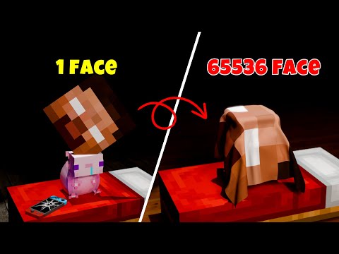 1Face vs 65,536 Faces!!!  【Foolish Axolotl best funny minecraft animation compilation!!!】