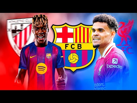 Nico Williams OU Luis Diaz au Barça...On en parle en détails avec @Loguito