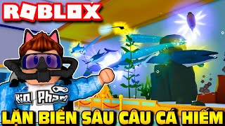 Roblox | KIA LẶN XUỐNG ĐÁY BIỂN BẮT CÁ KỲ LẠ VỀ XÂY ĐẾ CHẾ THỦY CUNG - Become a Deep Sea Explorer