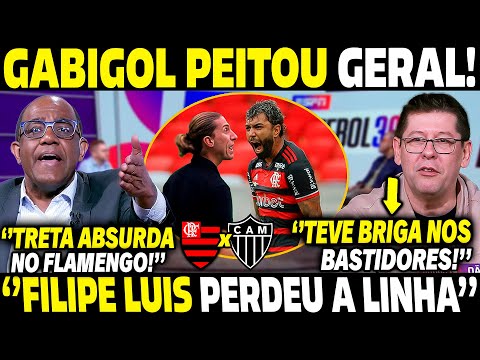 😱🚨 ''FILIPE LUIS PERDEU A LINHA COM GABIGOL NO FLAMENGO!'' TRETA ABSURDA NOS BASTIDORES DO MENGÃO