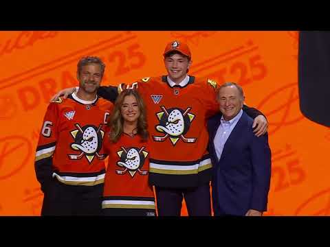 The Mighty Ducks stars announce Roger McQueen selected No. 10 overall to Anaheim⚡ | 2025 NHL Draft