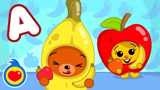 🍎 Apples and Bananas 🍌 Sing and Dance! | Kids Songs & Nursery Rhymes by Plim Plim- The Kindness Hero