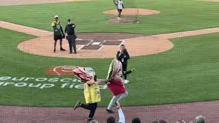 2025 Green Bay Charity Softball Game hosted by Jordan Love sights and sounds