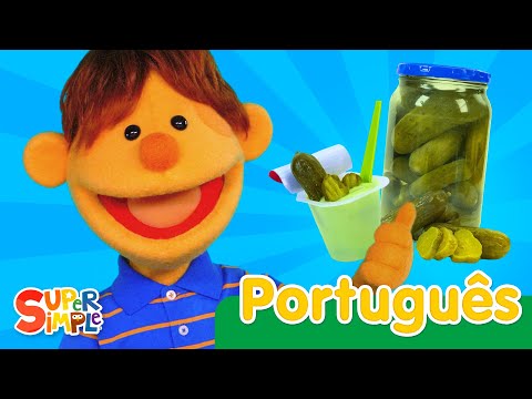 Você gosta de Pudim de Picles? | Canções Infantis | Super Simple Português