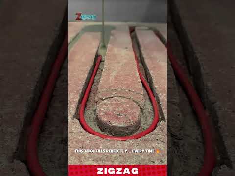 Precision Tool for Clean Cable Channel Filling and Floor Repairs