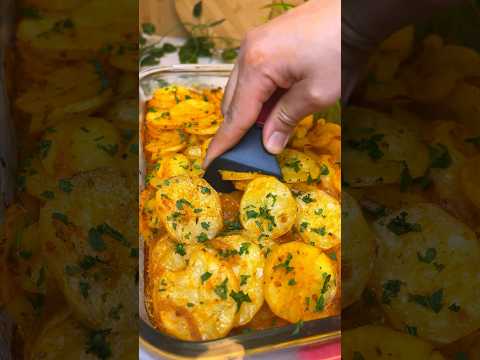 بطاطس في الفرن بطريقة جديدة 👌 #recipe #شهيوات_مغربية #وصفات #food #shorts