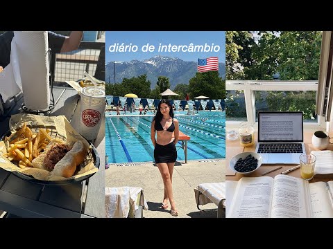 minha rotina fazendo intercâmbio nos 🇺🇸 || compras de mercado, preços, aulas