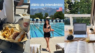 minha rotina fazendo intercâmbio nos 🇺🇸 || compras de mercado, preços, aulas