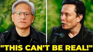 Elon Musk LEAVES NVIDIA CEO Jensen Huang Speechless After MASSIVE AI Breakthrough!
