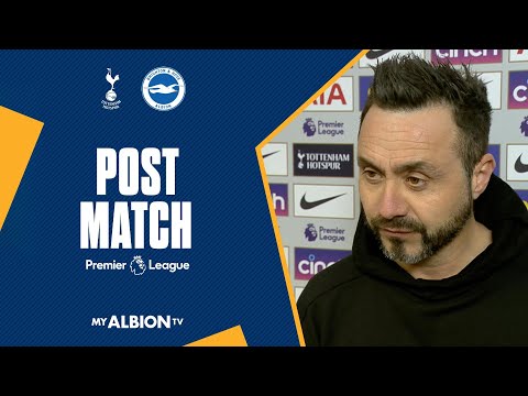 De Zerbi: Some Situations Were Very Clear