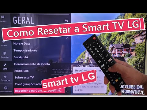 Como RESETAR Todas CONFIGURAÇÕES da Smart TV LG, SOLUÇÃO!