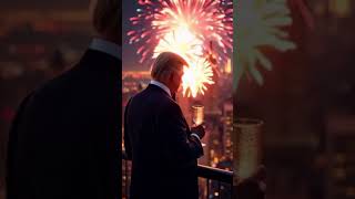 Trump Watching Fireworks #trump