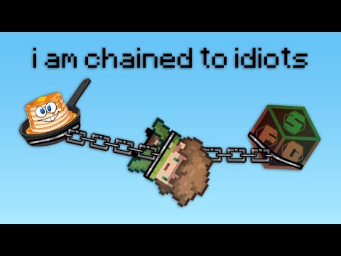 three idiots chained together