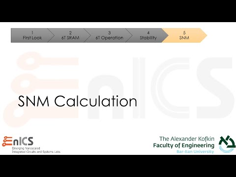 VLSI - הרצאה 8ו - חישוב SNM