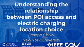 CCAE 2025: Understanding the Relationship Between POI Access and Electric Charging Location Choice