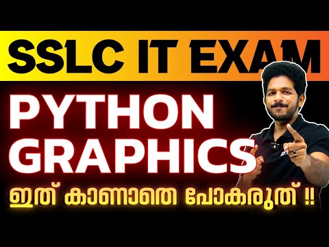 SSLC IT Exam 2025 | Phython Graphics - IMportant Questions | Exam Winner SSLC