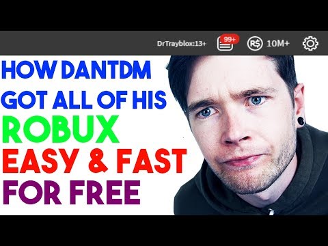 Dantdm Gets Free Robux Only Dantdm 06 2021 - free roblox accounts dantdm com