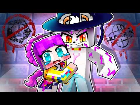 HUNTRIX y DEMONIO KPOP AMOR PROHIBIDO en Minecraft 😍🔥