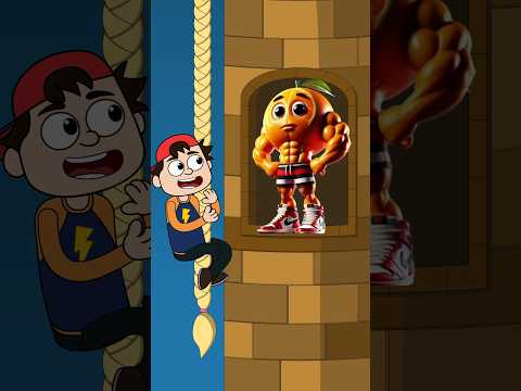 tung tung tung sahur brainrot game🤣 - Rapunzel (Animation Meme) #shorts #memes