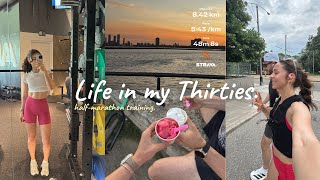 Life in my Thirties: Half-Marathon Training, strength training, film photos and date nights | VLOG