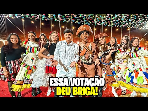VOTAÇÃO DE QUEM É O MAIS BONITO DA FESTA! DEU BRIGA NO ARRAIÁ…